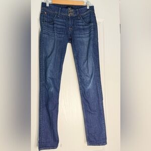Hudson Jeans Women’s 27 Slim Straight Medium Wash Stretch Denim Flap Pocket
